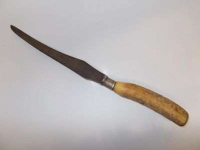   Antique V Crown R Joseph Rodgers & Sons Sheffield 13.5 Carving Knife