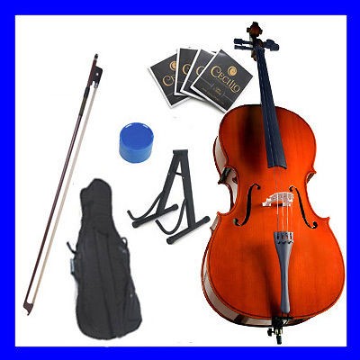 New CECILIO 4/4 3/4 1/2 1/4 1/8 CELLO+$100 GIFT+LESSONS