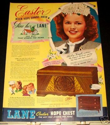 1945 lane cedar chest