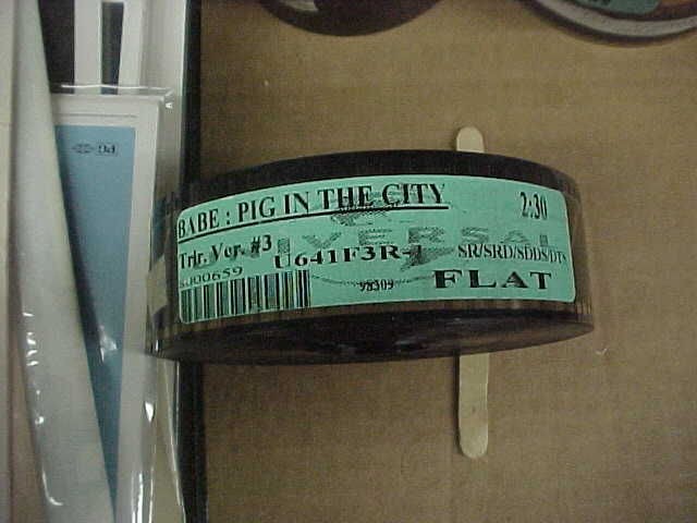 BABE PIG IN THE CITY, unused 35mm trailer []