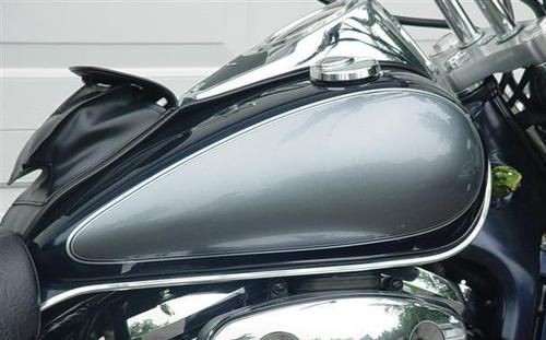 HONDA SHADOW 500 600 700 750 1100 CHROME TANK EDGE TRIM