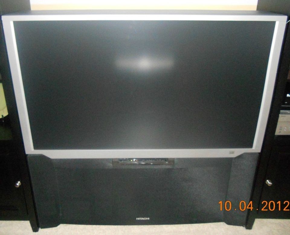 Hitachi 57F500 57 1080i HD Rear Projectio​n Television