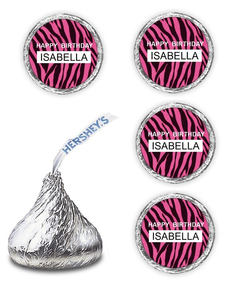 pink zebra print party supplies