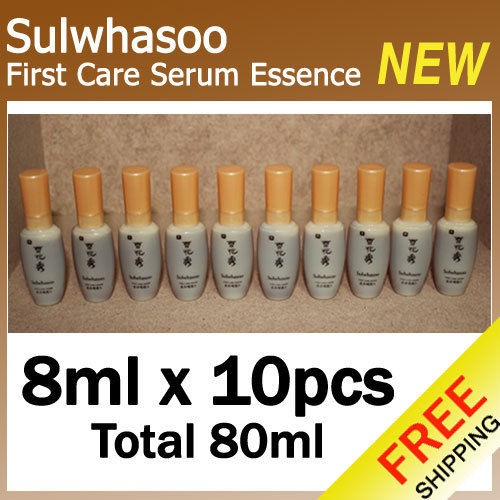 Sulwhasoo First Care Serum Essence 8ml x 10pcs=80ml NEW Amore Pacific