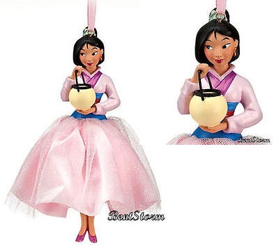   Store Princess MULAN Kimono Chinese Christmas Holiday Ornament 2012