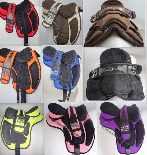 YESRD Quality Synthetic English Treeless Horse Saddle Many Colors