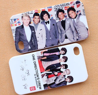   1D One Direction CREW image iphone 4 4G 4S Case Cover  CF