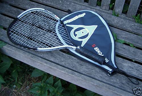 DUNLOP MAX POWER TI TENNIS RACQUET TITANIUM 37/8 RACKET