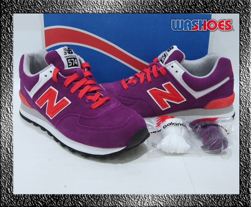 New Balance ML574KPU Grape Purple Red US 5~10.5 Mens running 595 850 