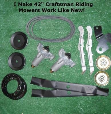 42 MOWER Deck Rebuild Kit spindle  Husqvarna craftsman 137646 