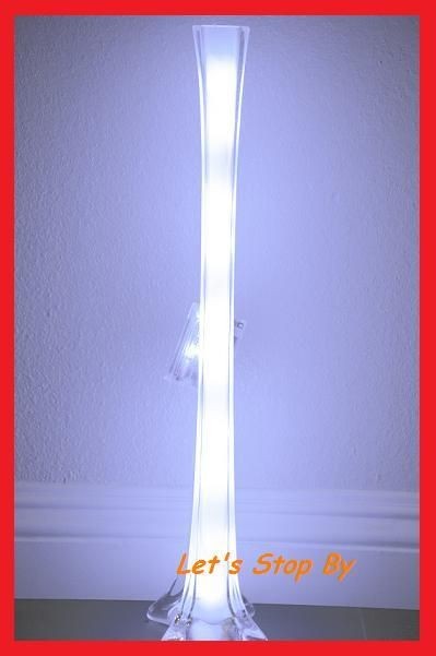   White Wire Light for Wedding Waterproof Eiffel Tower Vase Decoration