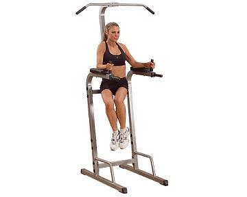   Best Fitness VKR Vertical Knee Raise Chin Dip Pull Up Station BFVK10