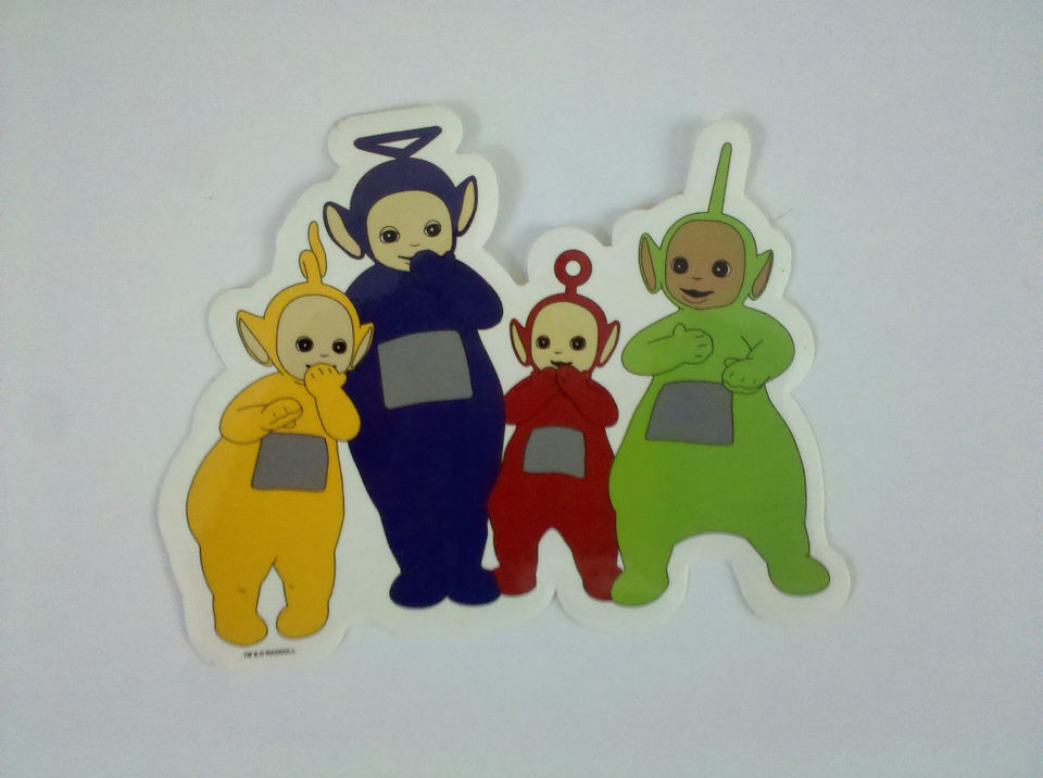 Teletubbies vinyl sticker funny kids tv show