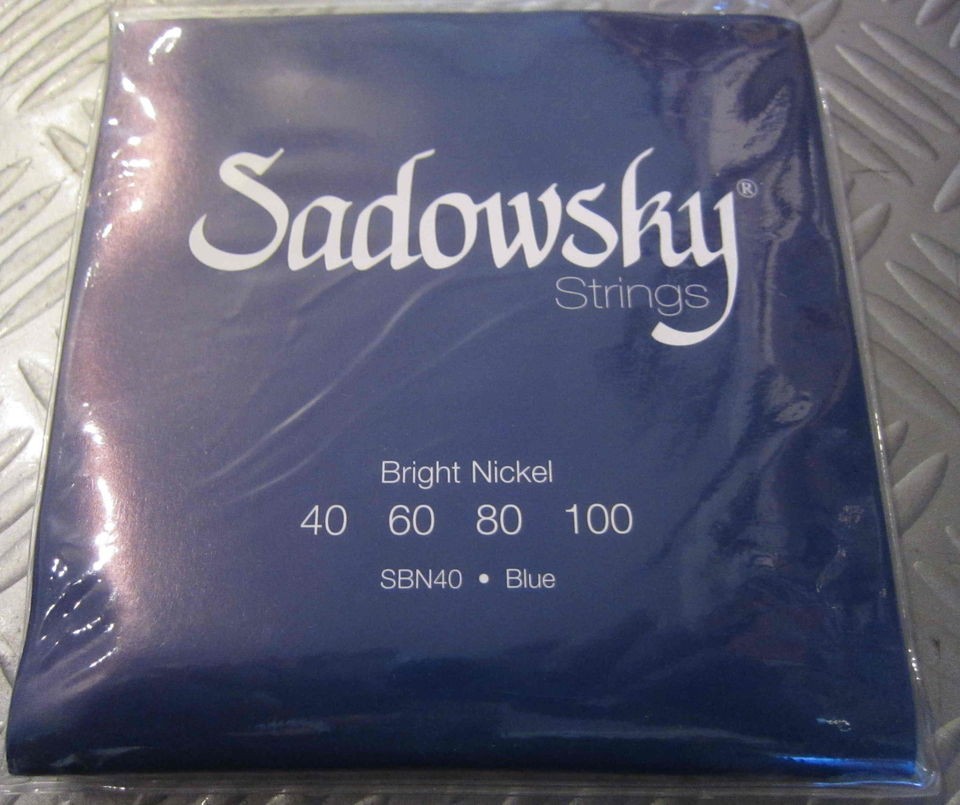 SADOWSKY BASS STRINGS   NICKEL 40 100   SBN40.