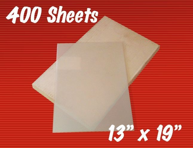 Screen Printing Waterproof Inkjet Film 13 x 19   400 sheets High 