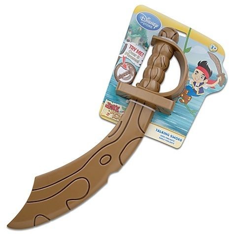 NEW  JAKE & THE NEVERLAND PIRATES TALKING SWORD COSTUME 