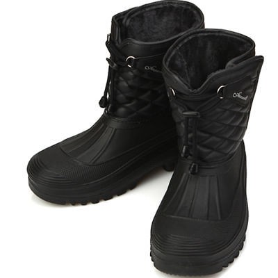 Warm Waterproof Winter Snow Rain Mens Boots US 9