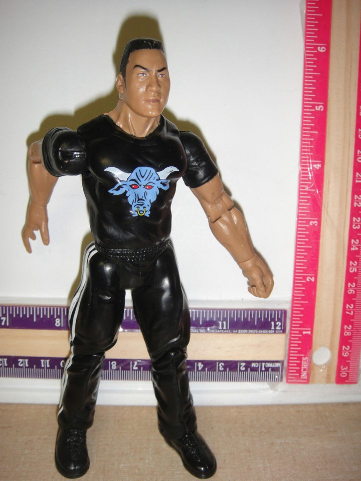   Johnson 1999 Jakks Pacific Titan Sports WWE WWF wrestling figure