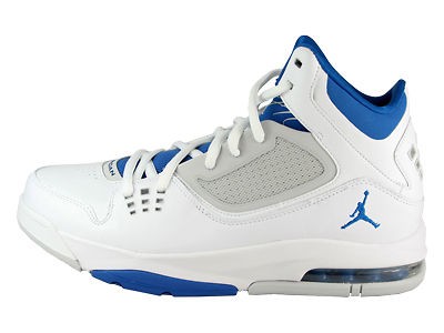 512234 105] JORDAN FLIGHT 23 RST MENS WHITE/MILITARY BLUE GREY SIZE 8 