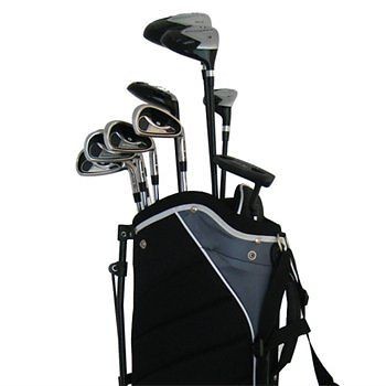 POWER BILT TEEN VARSITY MENS COMPLETE GOLF CLUB SET RH