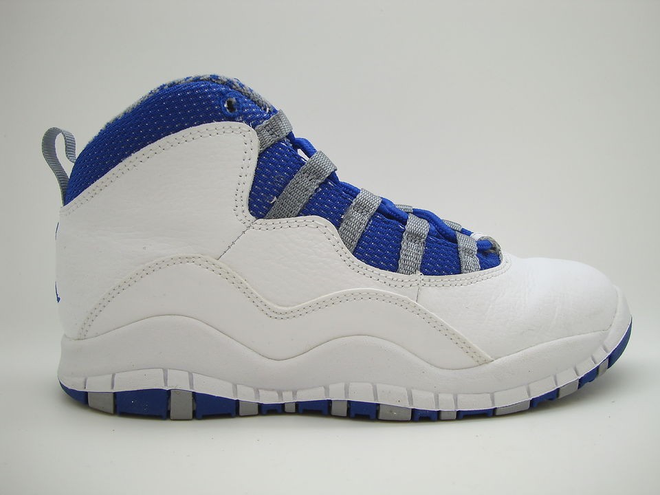 487216 107] Pre School Little Kids Air Jordan 10 Retro TXT White Old 