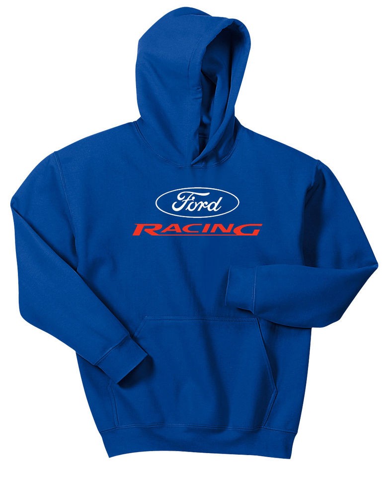   HOODIE SWEAT SHIRT BLUE BLACK NASCAR OFF ROAD DESERT TRUCK F150 F250