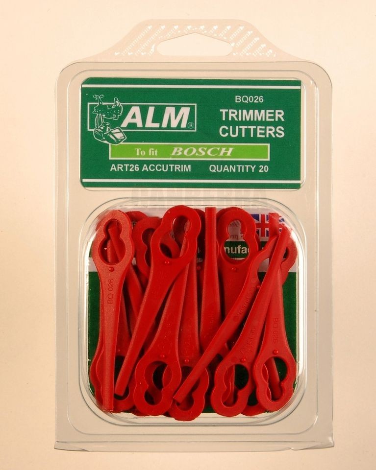 ALM Bosch Plastic Trimmer Blades ART26 Accutrim BQ026