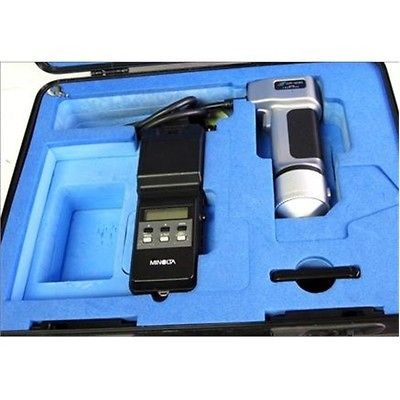 KONICA MINOLTA CR 200 CHROMA METER CHROMAMETER COLORIMETER w/CR 200.B 