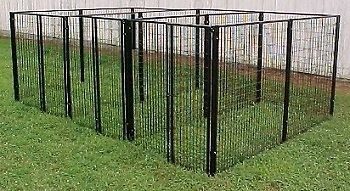 Large Dog Kennels,Dog Pen,Fencing,Outdoor Runs, 3 Runs