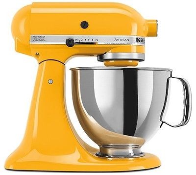 Kitchenaid Stand Mixer tilt 5 Quart ksm150psyp Artisan 10 sp Yellow 