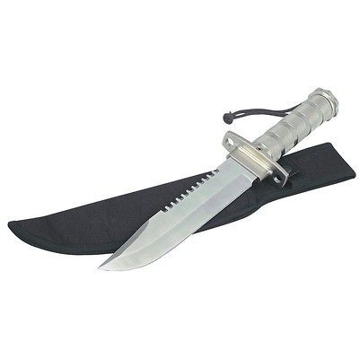 RAMBO *First Blood Fighting Knife* w/sheath, compass, survival kit 