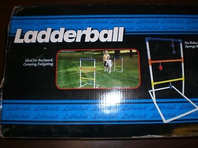 SPORTCRAFT LADDERBALL INCLUDE 2 39x22 PVC LADDERS NIB