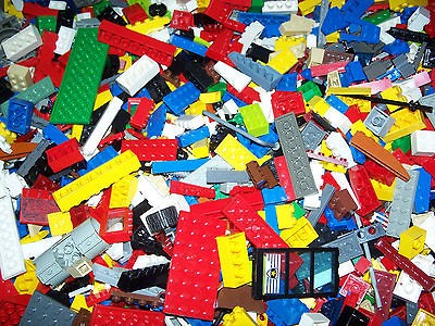 LEGO LOT OF 500 MIXED RANDOM LEGOS PARTS & PIECES LEGOS  