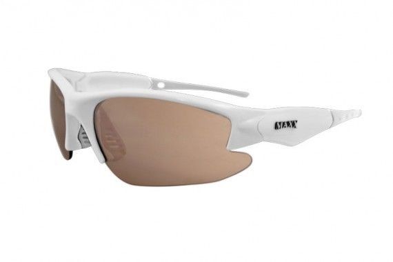   SUNGLASSES HI DEF LENS WHITE FRAME FREE MICROFIBER BAG INCLUDED