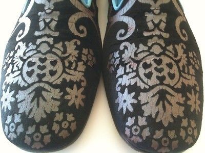 Xmas Gucci Tom Ford Velvet Brocade Smoking Slippers Runway S/S 2000 