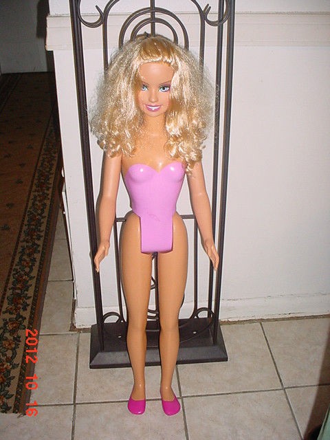 MATTEL MY SIZE / LIFE SIZE BARBIE DOLL APPROX. 3 FEET TALL 