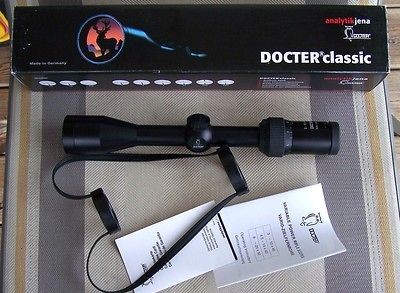 Docter Optics 3 10x40mm Rifle Scope Germany NIB