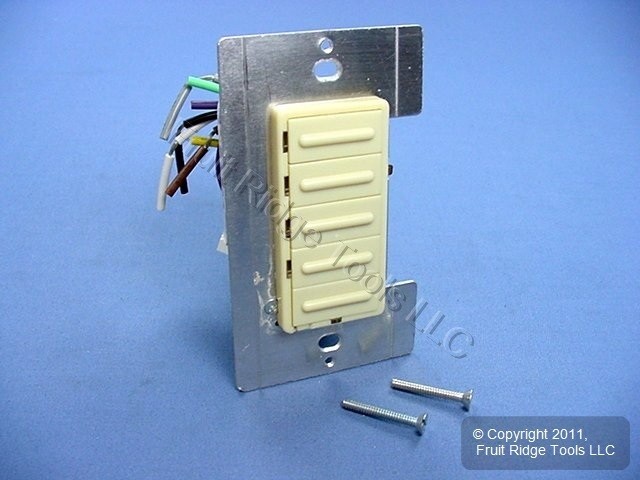 Leviton Ivory Scene Dimmer Switch MicroDim Fluorescent