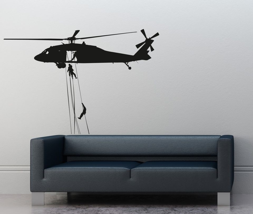 Wall Art sticker transfer bedroom,lounge,military soldier, army, war 