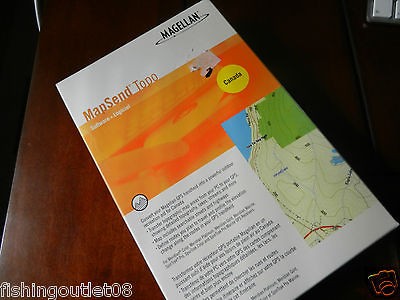 New Magellan MapSend TOPO MAP CANADA 980611 10