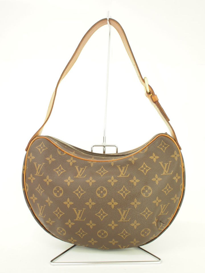 AUTHENTIC LOUIS VUITTON CROISSANT MM MONOGRAM SHOULDER BAG PURSE MADE 