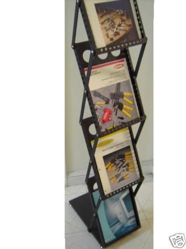 FOR Trade Show FOLDING Brochure Display Magazine Rack