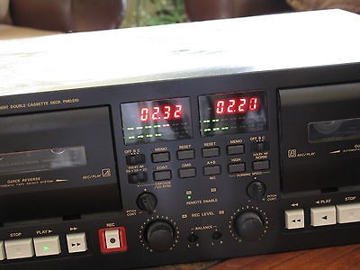   RARE PROFESSIONAL MARANTZ CASSETTE TAPE DECK PMD510U PLAY AND RECORD