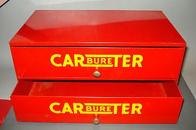   STATION auto MECHANICS tool CARBURETOR CABINET SIGN ADVERTISING