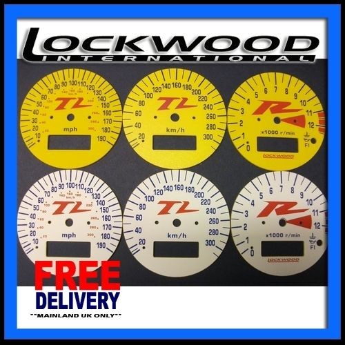 LOCKWOOD SUZUKI TL1000R. WHITE(ST) DIAL KIT SPEEDO METER SDS006