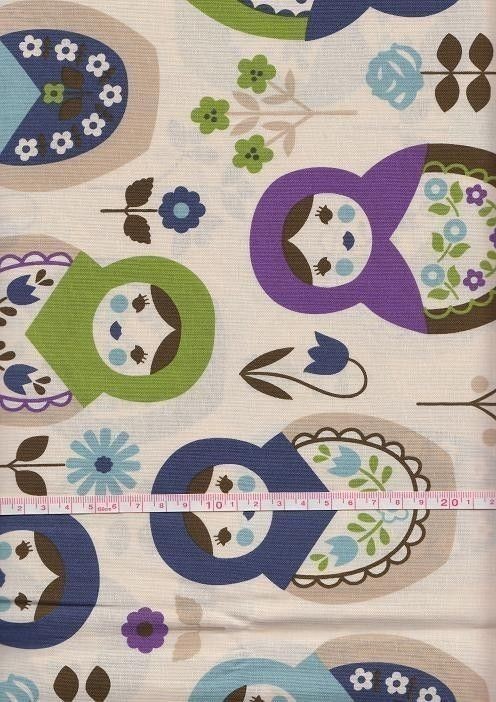 matryoshka fabric in Fabric