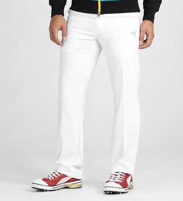 PUMA Golf Mens Solid 5 Pocket Golf Tech Pants White NWT select 