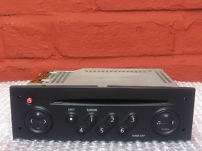 RENAULT CD RADIO PLAYER WITH CODE TUNER LIST CLIO LAGUNA MEGANE MODUS 