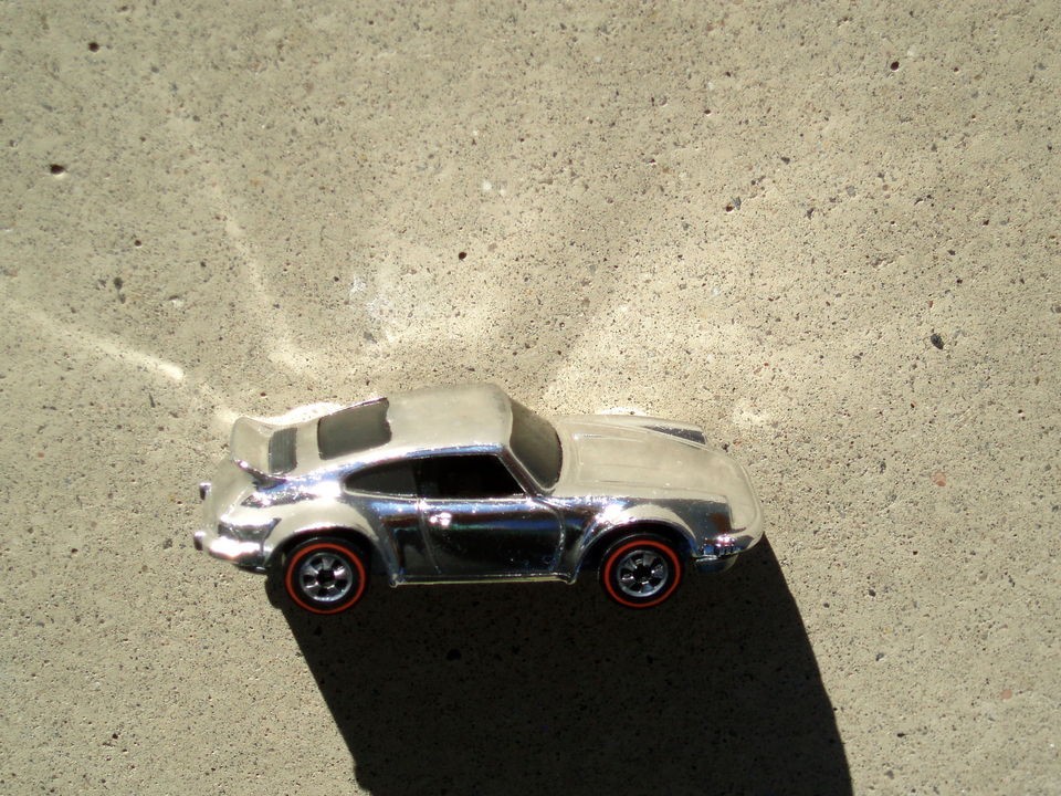 HOT WHEELS PROTO PORSCHE 911 CHROME ( NO TAMPOS ) TEST CAR C