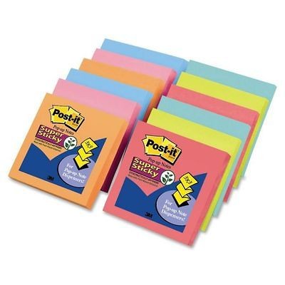 Lot of 14 Packs POST IT REFILLS for Pop Up Notes Dispenser, 3x3 